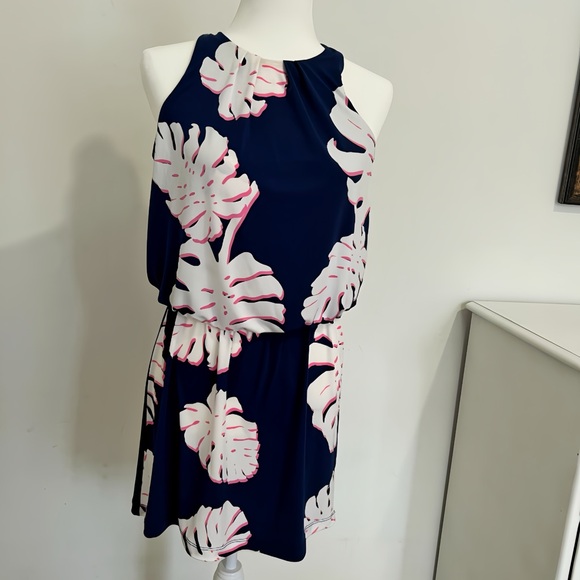 Tori Ruched Mini Dress - Ocean Blue